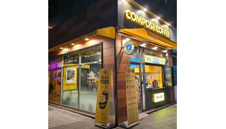⭐️인천 계양구 컴포즈커피 양도양수/ 월순익800+@/ 배달 10%미만⭐️